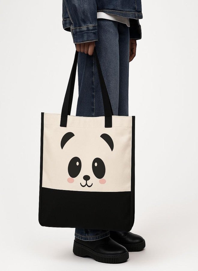 TrendoPrint Eco-Friendly Jute Tote Bag for Women | Reusable Shopping Bag with Sturdy Handles | Large Capacity Multipurpose Handbag for Grocery, Office, Travel & Daily Use (JB61) - Image 3